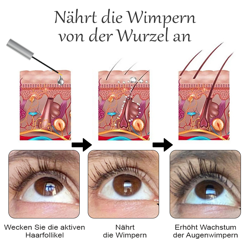 ATTDX Biotin Natürlich Haarwachstum Wimpern Serum