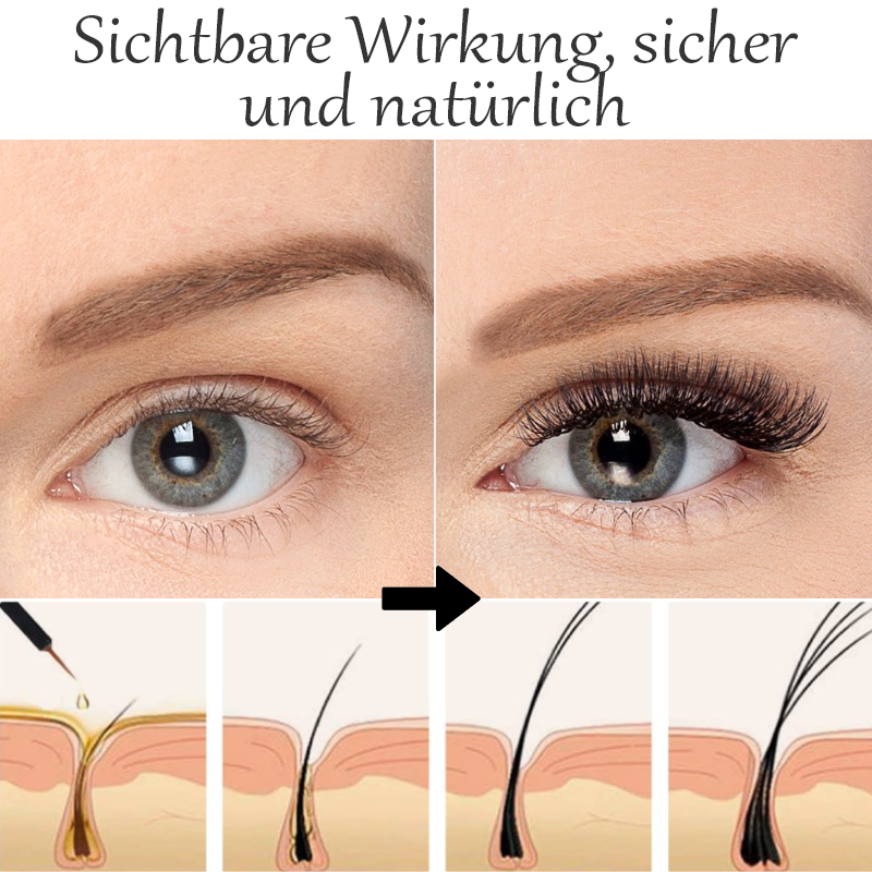 ATTDX Biotin Natürlich Haarwachstum Wimpern Serum