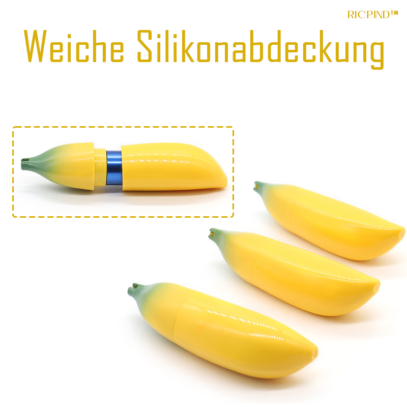 RICPIND Bananenhandwerk Silikon-Aluminium-Rohr