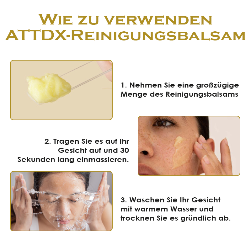 ATTDX Bio TiefFlüssigkeitszufuhr Reinigung Balsam