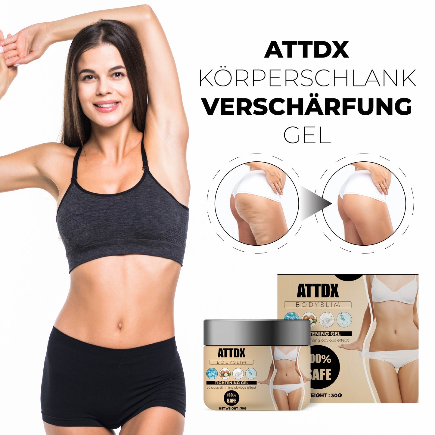 ATTDX KörperSchlank Verschärfung Gel