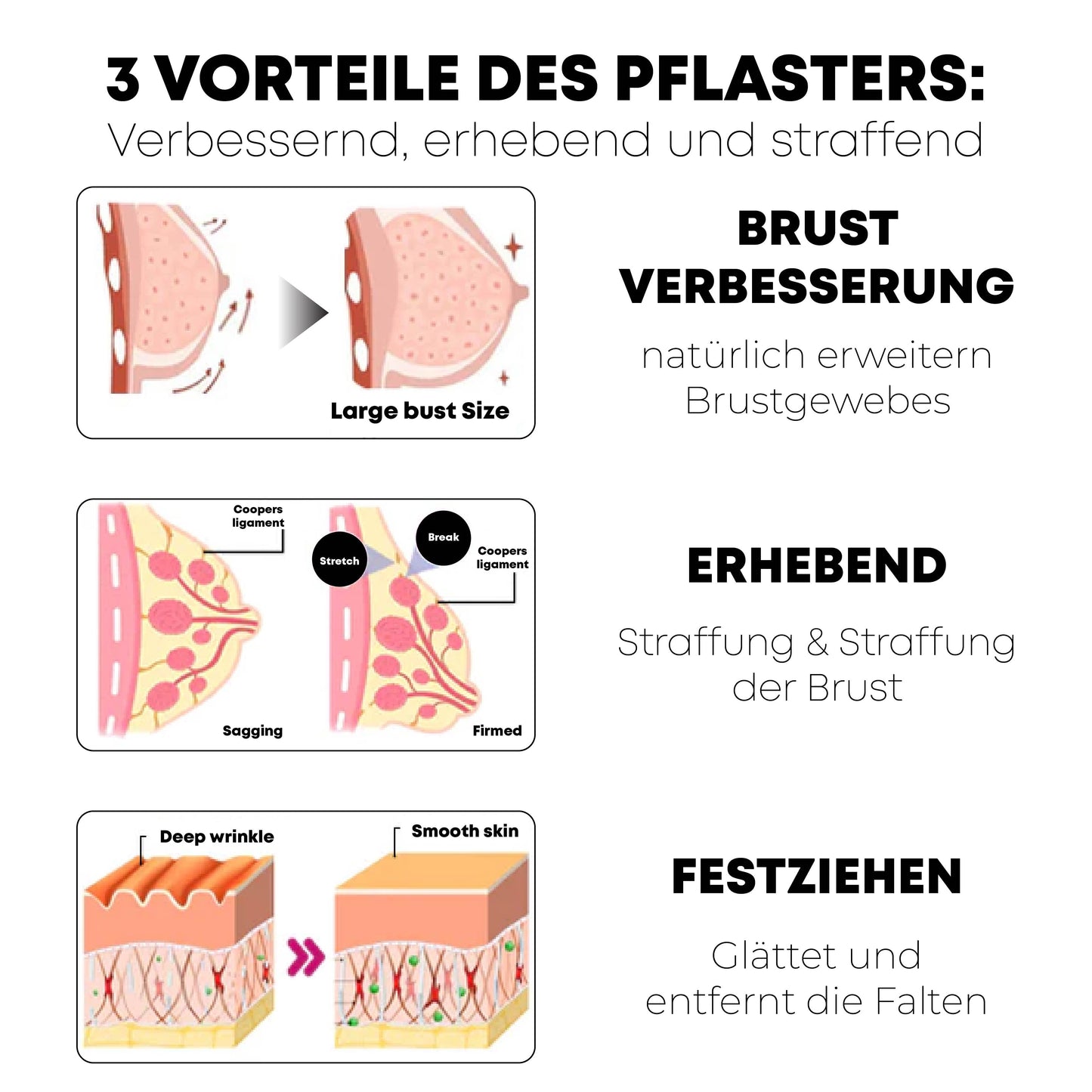 ATTDX BrustRundlich Kräuter Erweiterung Patch