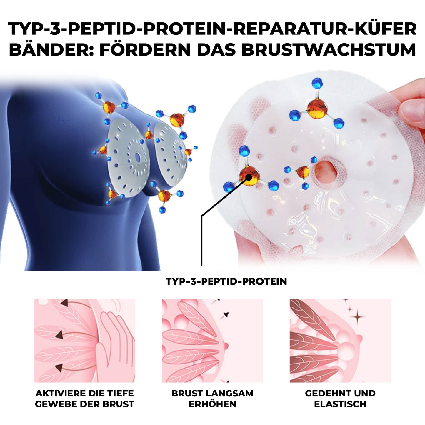 ATTDX BrustRundlich Kräuter Erweiterung Patch