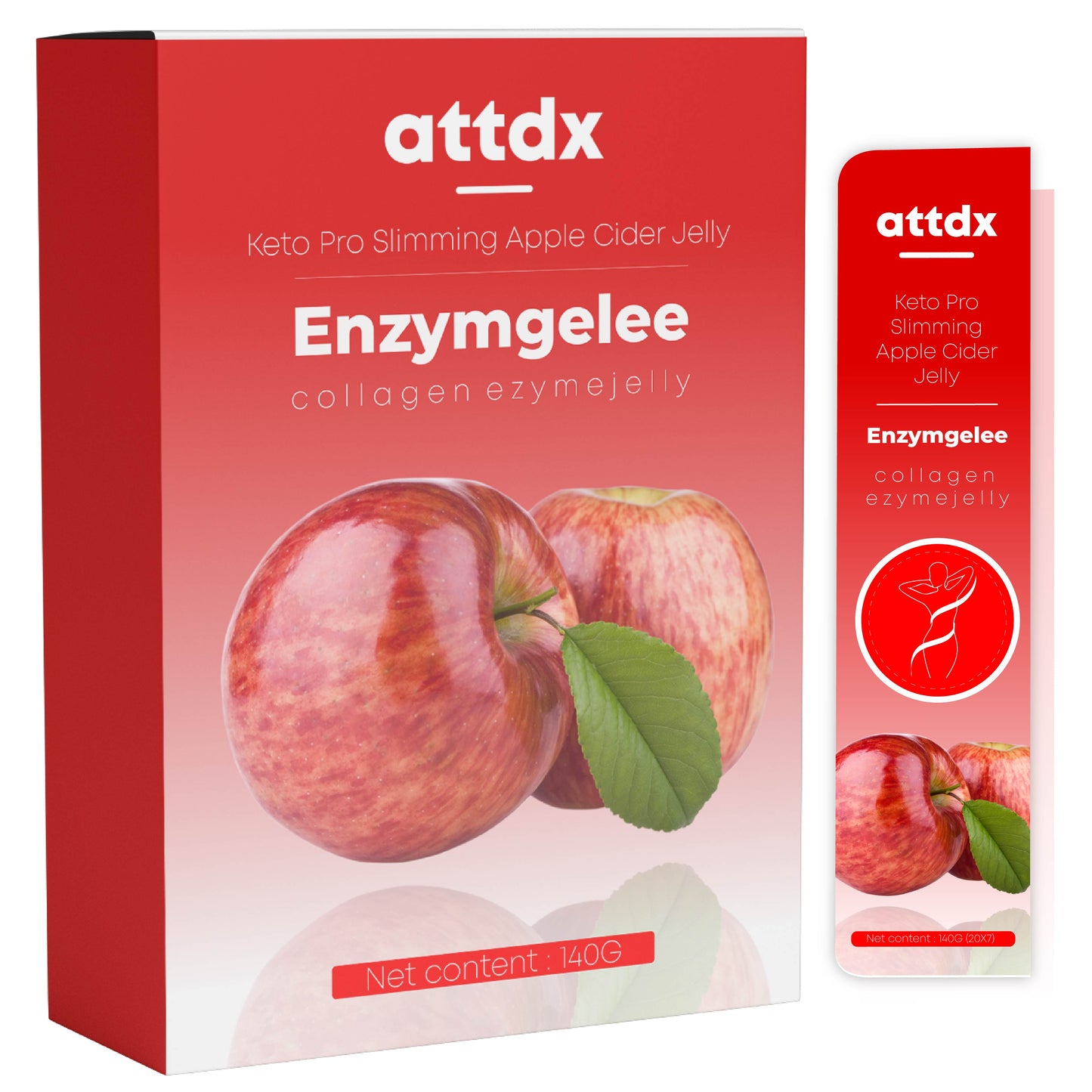 ATTDX ProAbnehmen ApfelCidre Gelee