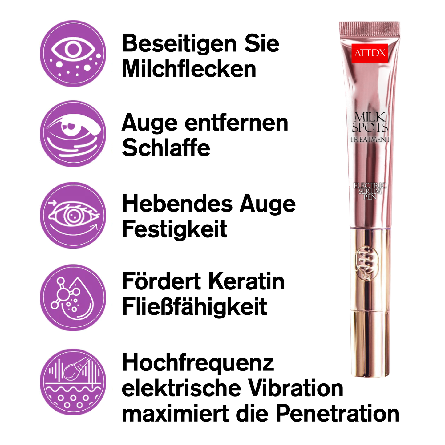 ATTDX MilchFlecken Behandlung ElektrischSerum Stift