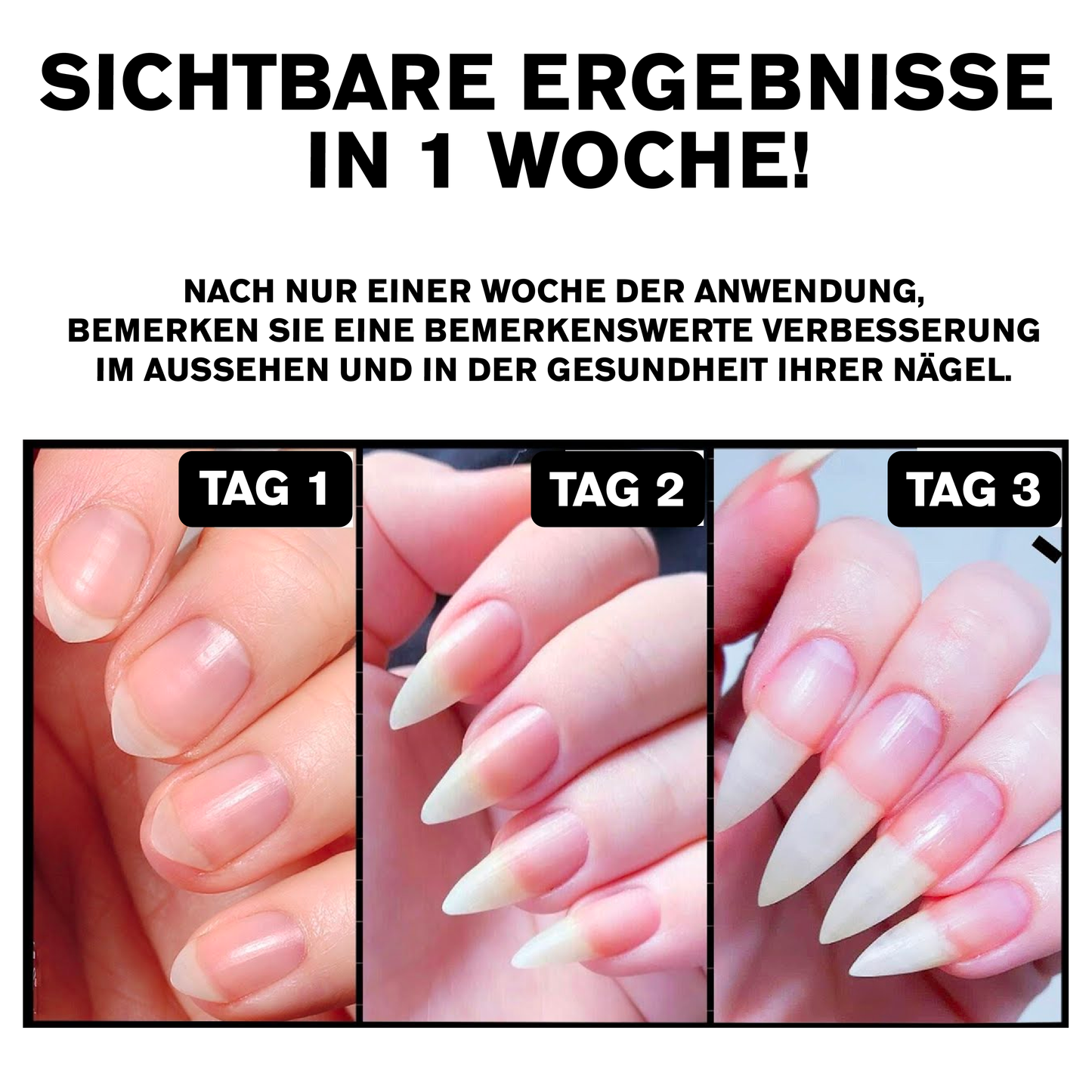 ATTDX NagelReparatur Wachstum Feuchtigkeitsspendend Serum