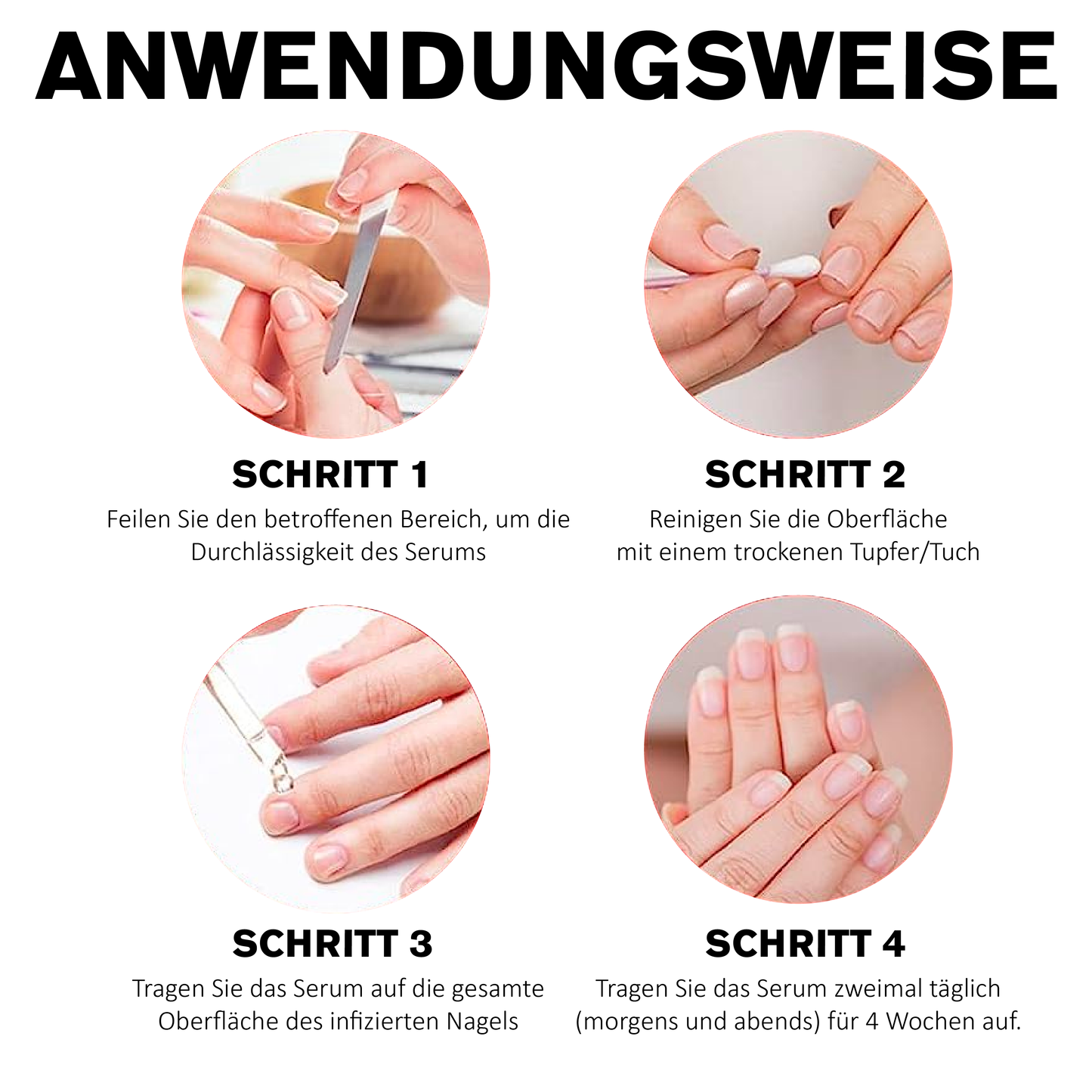 ATTDX NagelReparatur Wachstum Feuchtigkeitsspendend Serum