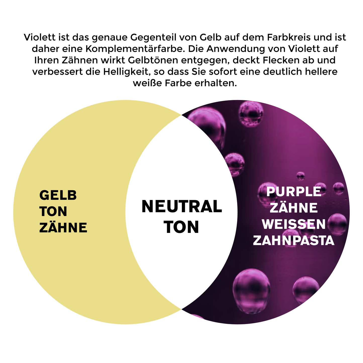 ATTDX Lila ZähneAufhellung V34 Reparatur Zahnpasta