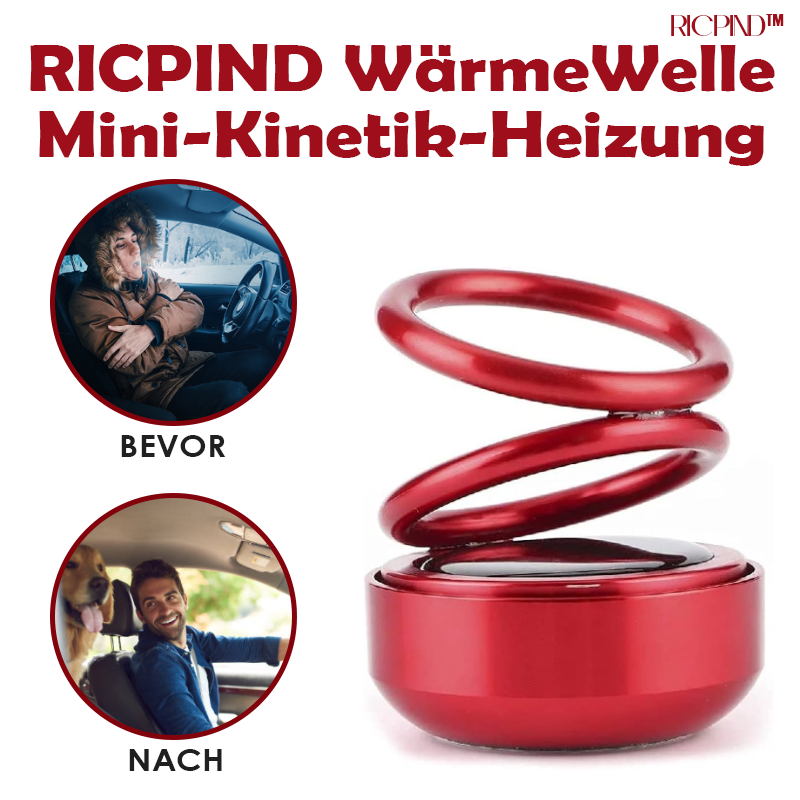 RICPIND WärmeWelle Mini-Kinetik-Heizung – Wohntraumgestalten