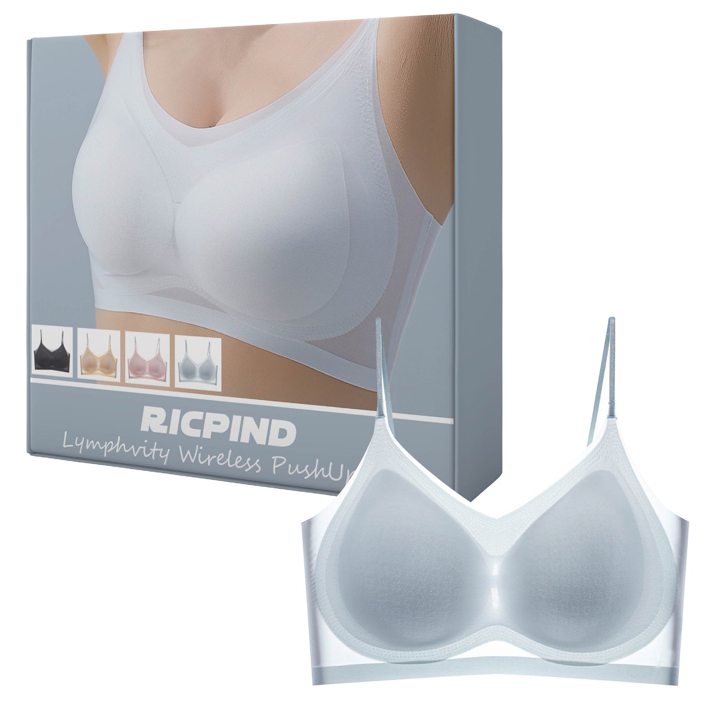 Ricpind Lymphvity Drahtlos Liegestütz Bra