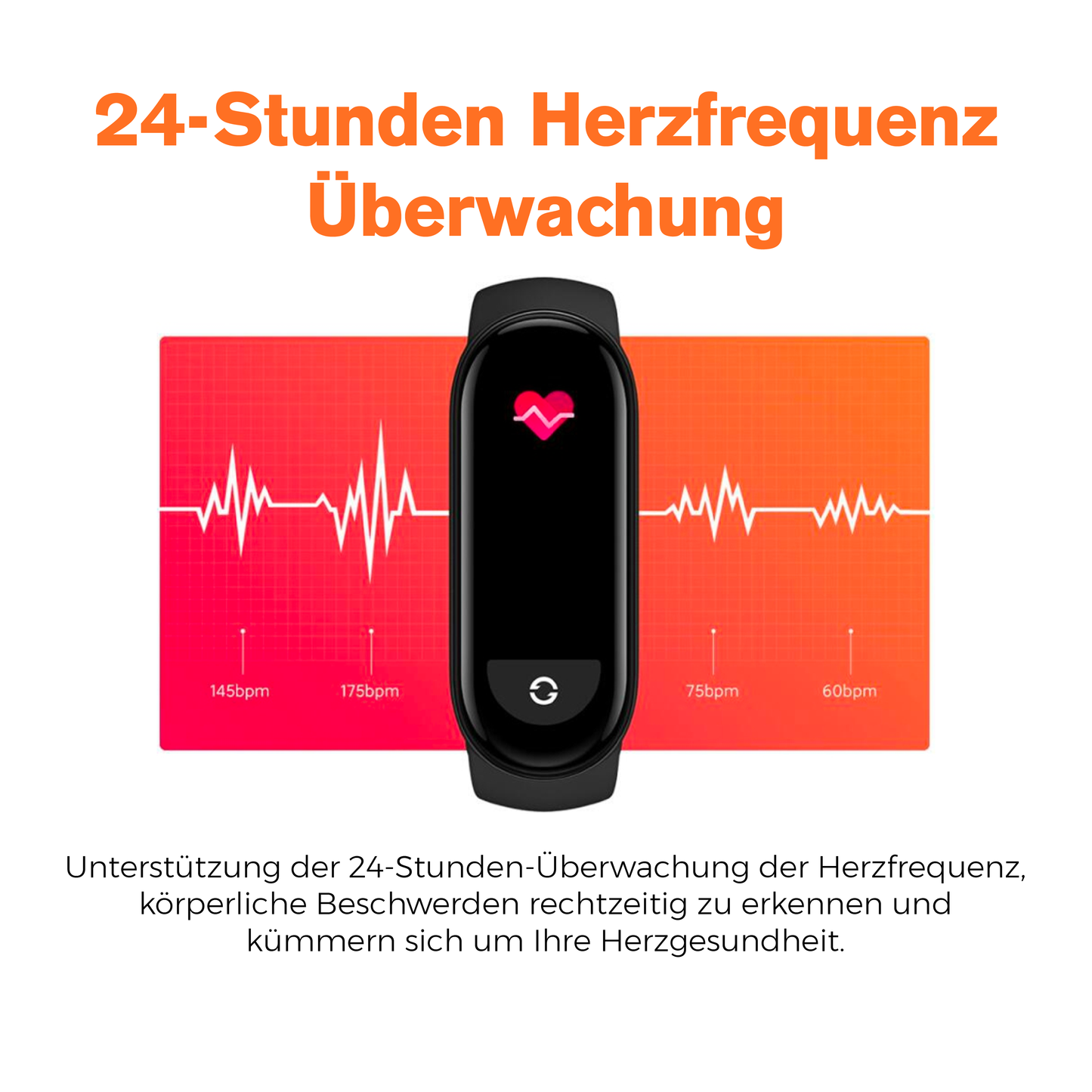 Ricpind Ultraschall ZuckerKontrolle Intelligent Fitband